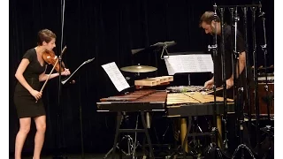 Marina Kifferstein & Chris Graham play Prelude Aria and Variations by Elliott Schwartz