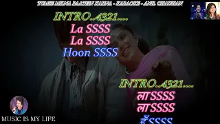 Tumse Milna Baatein Karna Karaoke With Scrolling Lyrics Eng. & हिंदी