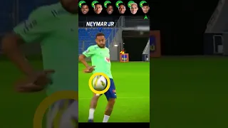 Neymar Jr VS Vinicius Jr VS Rodrygo VS Raphinha VS Anthony VS Richarlison 😱🥶 30 M Ball Control