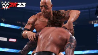 【WWE2K23】The Rock vs Randy Orton  - Full Match