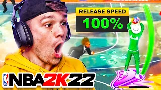 THE FASTEST JUMPSHOT POSSIBLE on NBA 2K22... (.01 SECONDS)