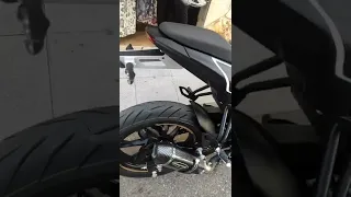 Escape akrapovic fake Keeway RKF 125cc ABS Exhaust sound🔥🔥🔥