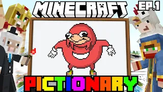 PICTIONARY IN MINECRAFT EP.1! FUNNY MOMENTS