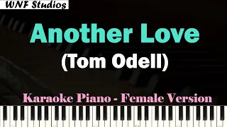 Tom Odell - Another Love Karaoke Piano (Female Version)