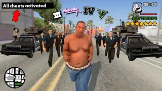 What Happens If You Activate All Cheats In GTA Games? (2001-2023)