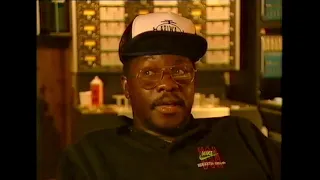 Jah Shaka and The Mad Professor discuss dub reggae on Snub TV in 1991