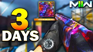 NEW Fastest Way To Unlock Orion Camo Easily! (MW2 Full Camo/XP Guide)