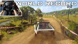 [World Record #27 Onboard]  DiRT Rally 2.0 Group.B Manual Shifter Gameplay
