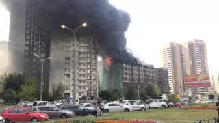 Пожар в Новокосино