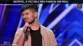 Luca Di Stefano  - Surpreende a todos com sua voz  AGT (Legendado)