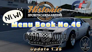 Gran Turismo 7 | Menu Book No.46 | The Historic Sports Car Masters at GOODWOD Race | 1.25 Update