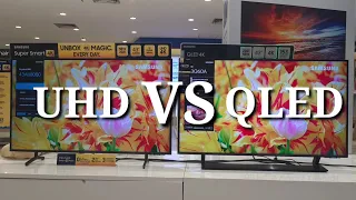 SAMSUNG UHD VS QLED PICTURE QUALITY COMPARISON