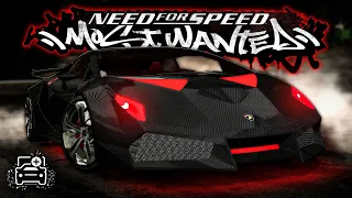 NFS Most Wanted | Lamborghini Sesto Elemento Extended Customization & Gameplay