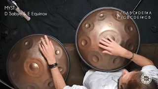 Myst Instruments Handpan - D Sabye & E Equinox