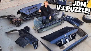 Completely Taken Apart! JDM VIP Nissan Gloria