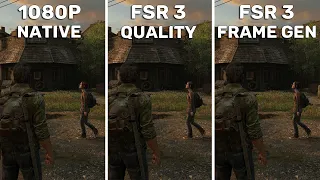 The Last of Us Part 1 - RX 580 - AMD FSR 3 Frame Generation - Official Update