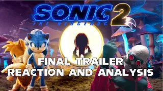 Sonic Movie 2 - Final Trailer Reaction & Analysis