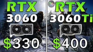 RTX 3060 vs RTX 3060 Ti | Test in 10 Games | 1080p