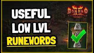 Low Runewords for Leveling in Diablo 2 Resurrected