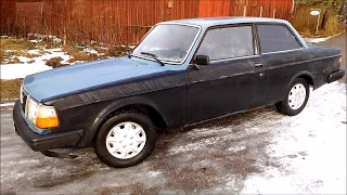 Volvo 242 - Cold start after sitting for five months