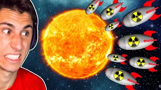 Can 100 Nukes Blow Up the Sun? | Solar Smash