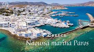 Naousa marina Paros Island, Greece | SeaTV Sailing ⛵️Channel