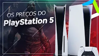 Os preços do PlayStation 5 - E GOD OF WAR RAGNAROK VEM AÍ!