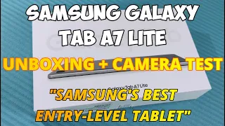 Samsung Galaxy Tab A7 Lite Unboxing and Camera Testing