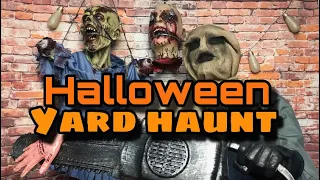 Halloween Yard Haunt Haunted House 2019 Tear down & planning 2020 Haunt Spirit halloween props 2019