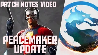 Peacemaker Update - Mortal Kombat 1 Patch Notes Video