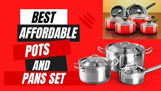 💥 Best Affordable Pots And Pans Set in 2023 |Top 5 Cookware Sets [For Every Budget ] Cheap Cookware.