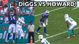 Stefon Diggs vs Xavien Howard & Byron Jones (2021) WR vs CB