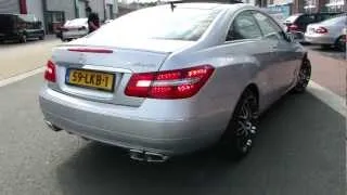 Mercedes E350 Coupe AMG style exhaust GREAT SOUND by Maxiperformance