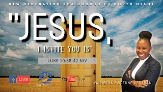 May 15, 2021 | Sermon: "Jesus, I Invite You In" | Valnesha Fortune Senaran |