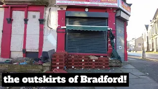 Bradford's chicken and vape shop street!