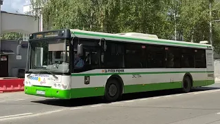 [Бело-Зелёный в Москве, уже редкость] Автобус ЛиАЗ-5292.22-01 №192704, маршрут №865К
