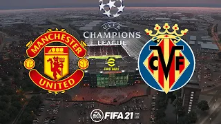 Manchester United Vs Villareal | UEFA Champions League 21/22 | Modded FIFA 21