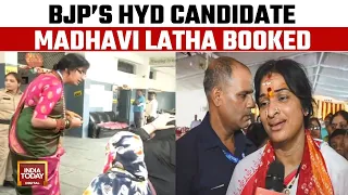 Case Registered Against BJP's Madhavi Latha For Checking The Identity Of Burqa Clad Voters