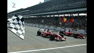 Top 10 Closest F1 Finishes