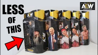 STOP DOING THIS NOW! AEW UNRIVALED Series 1 By Jazwares / Toy Review