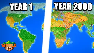 I Made Humans Colonize Earth For THOUSANDS Of Years - Worldbox
