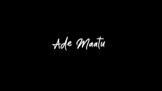 Nina maryake astu try madtidini adre |New feeling song black screen lyrics status  |#status