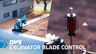 DMS Excavator Blade Control - Functionality and Application