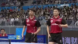 2017 China National Games (MD-R16) FAN Zhendong/ZHOU Yu - WANG Jianjun /YIN Jiaxu [Full Match/HD]