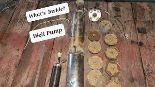 Inside A Well Pump. Disassembled Motor & Pump, Is it Rebuildable?