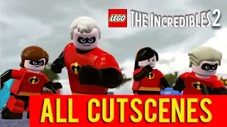 LEGO THE INCREDIBLES 2 All Cutscenes Full Movie