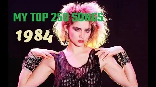 My top 250 of 1984 songs