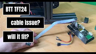 How to install Bigtreetech TFT24 v1.1 touch screen display Ender 3