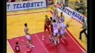 Real Madrid vs Olympiakos 57-58 Euroleague 1994