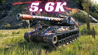 This T92 HMC was able to destroy 2 - FV4005 in close combat and win the game World of Tanks Replays